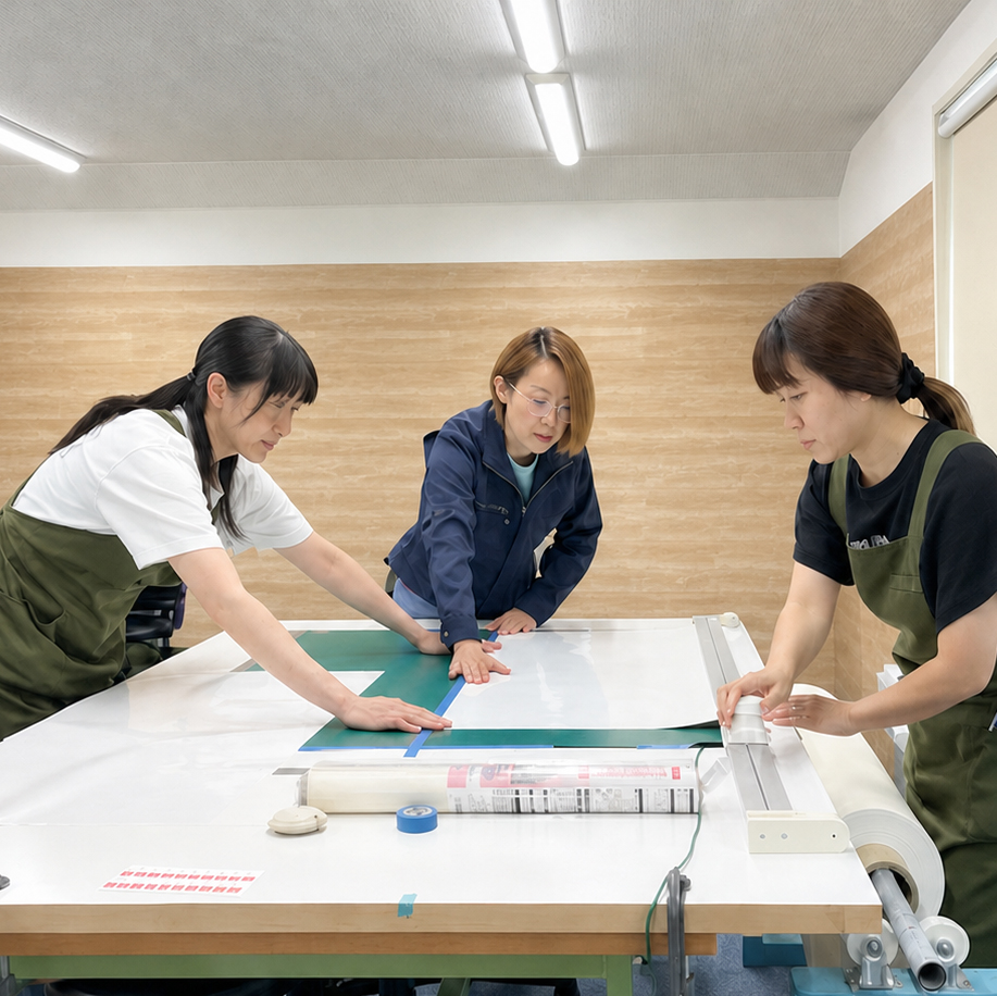 >印刷物+二次加工+アッセンブリ